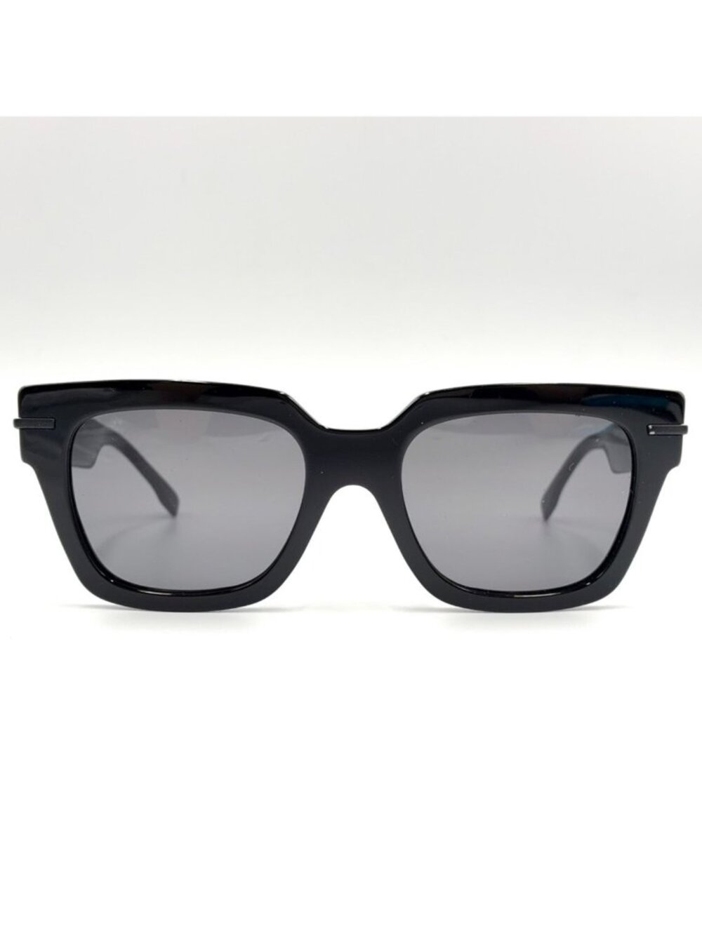 Fendi Graphy Acetate Gray Black Sunglasses Eyewear
